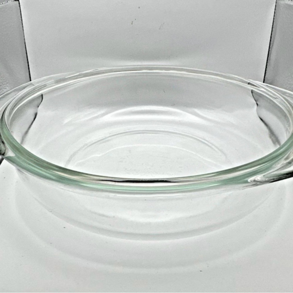 Vintage  Pyrex 687-C Oven Roaster USA Clear Kitchenware Cookware Bakeware